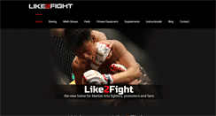 Desktop Screenshot of like2fight.com